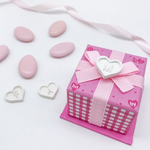 Scatolina quadretti rosa - scatolina,
