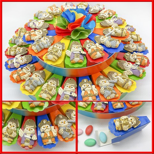 Torta bomboniere multicolor - bomboniere,
